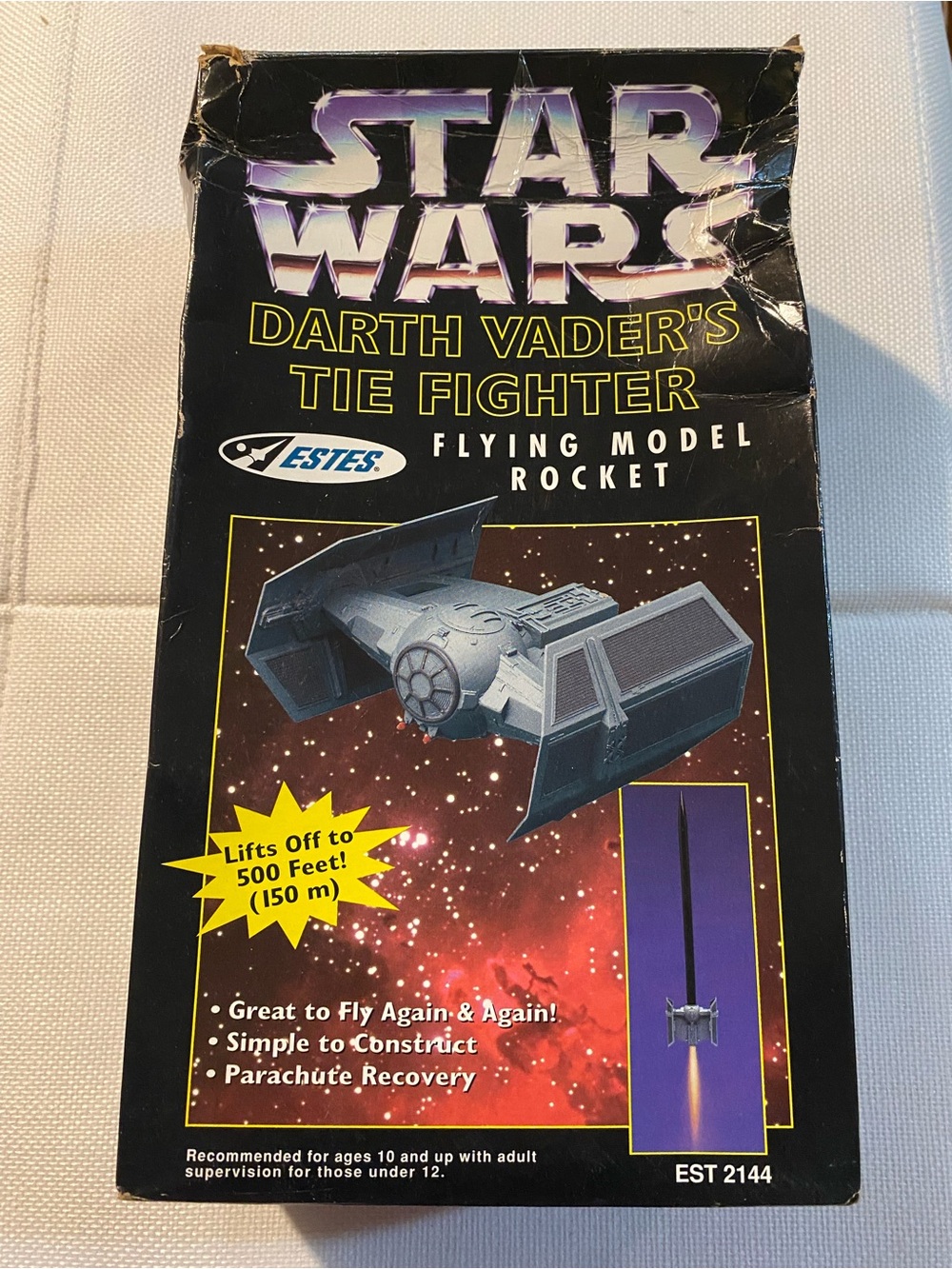 Vintage Star Wars Darth Vader Tie Fighter Launcher